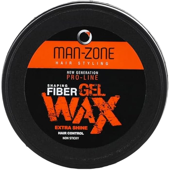 Man-Zone Extra Shine Hair Gel - 125 ml - Image 1